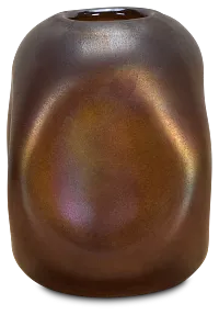 Atara Brown Small Vase