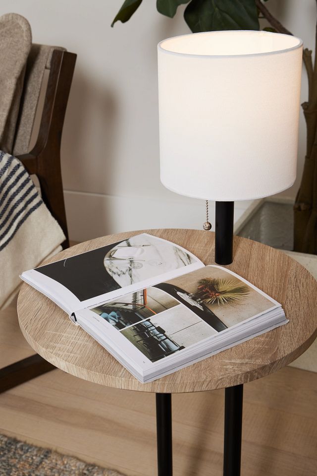 Dylan Black Marble Floor Lamp