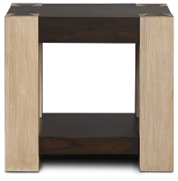 Jacob Two-tone Square End Table