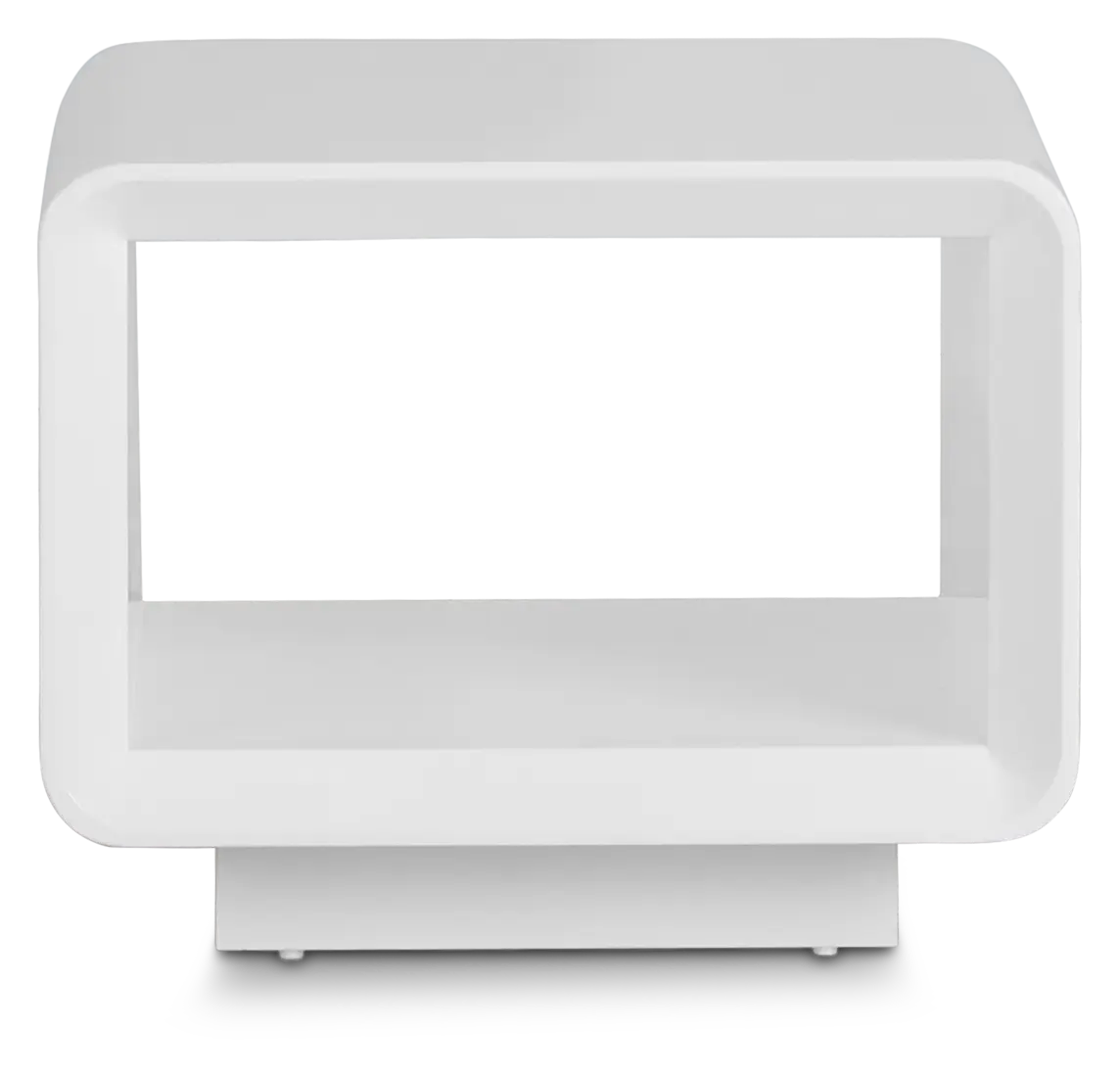 Zayden White Square End Table Zayden White Square End Table