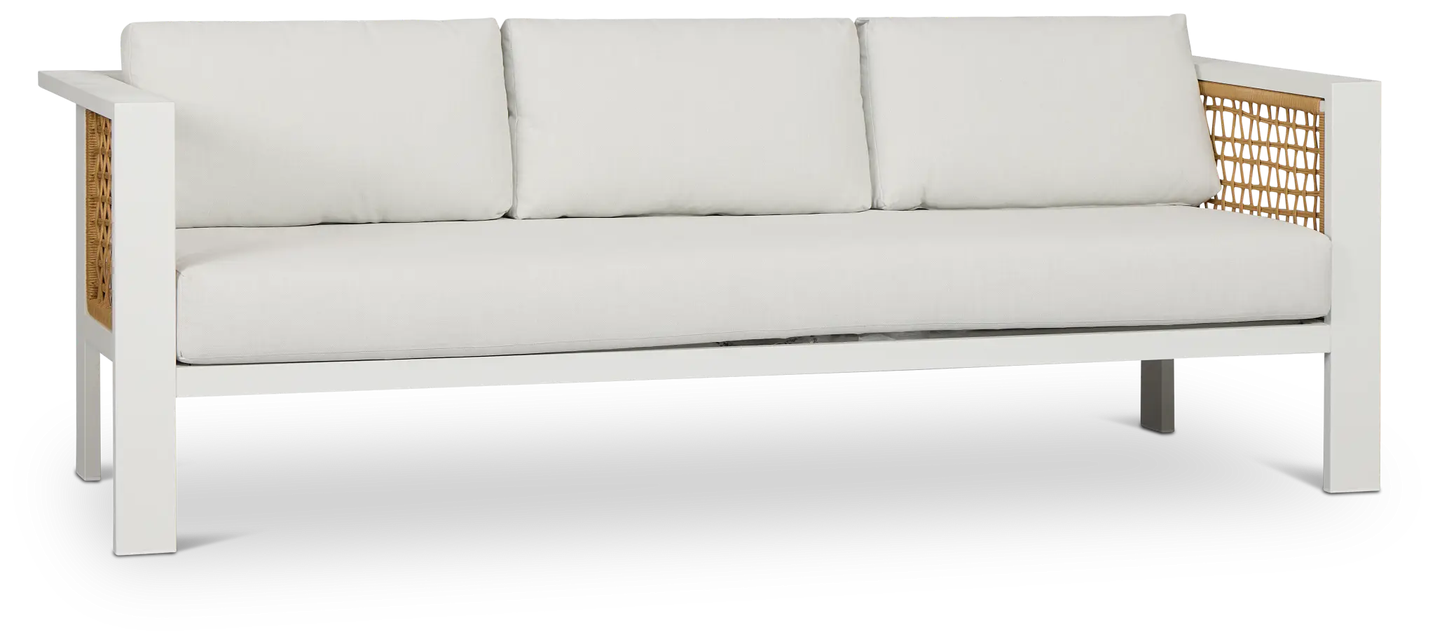 Sunrise White Sofa Sunrise White Sofa