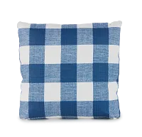 Anderson Dark Blue 18" Indoor/outdoor Square Accent Pillow