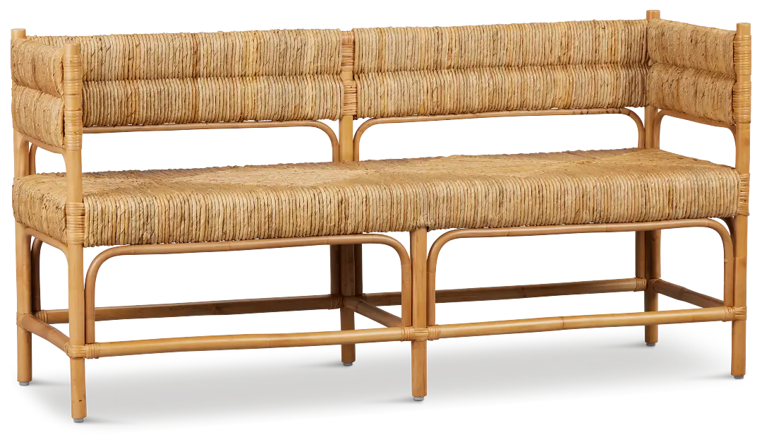 Torta Mid Tone Woven Bench Torta Mid Tone Woven Bench