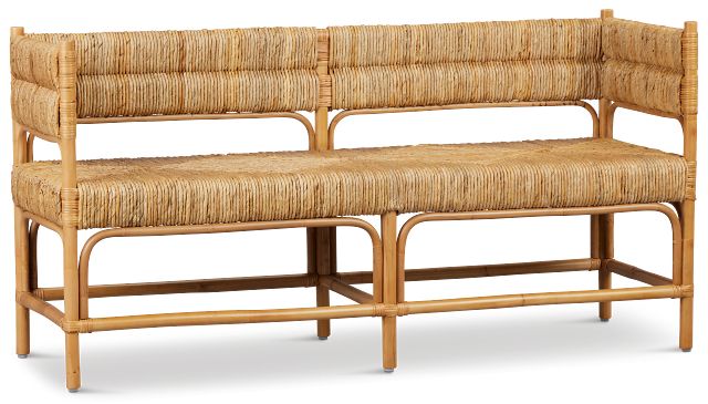 Torta Mid Tone Woven Bench