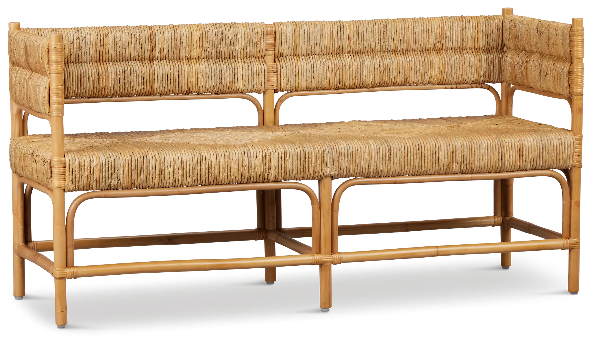 Torta Mid Tone Woven Bench