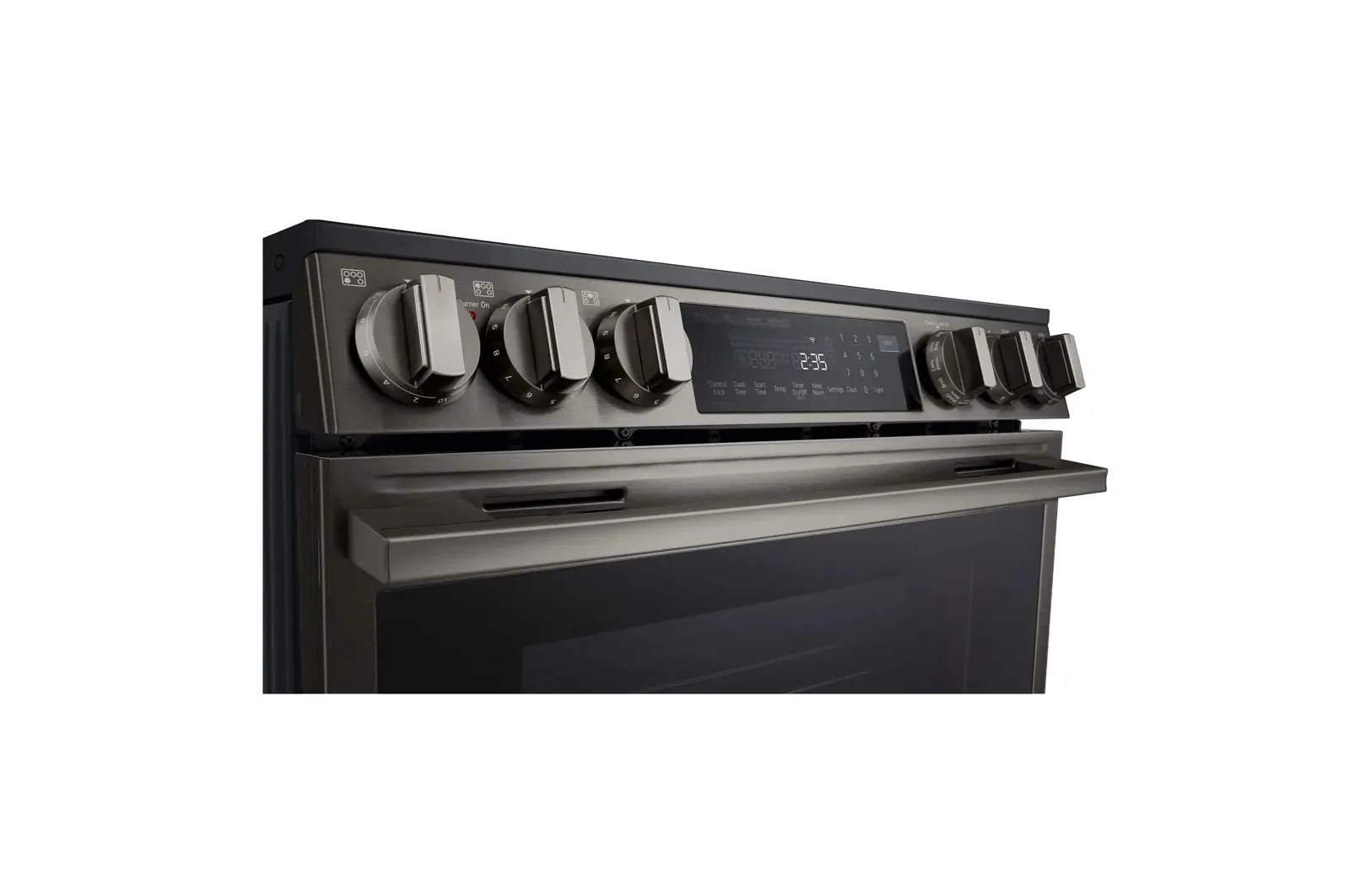 Lg 6335 Series Black Electric Range