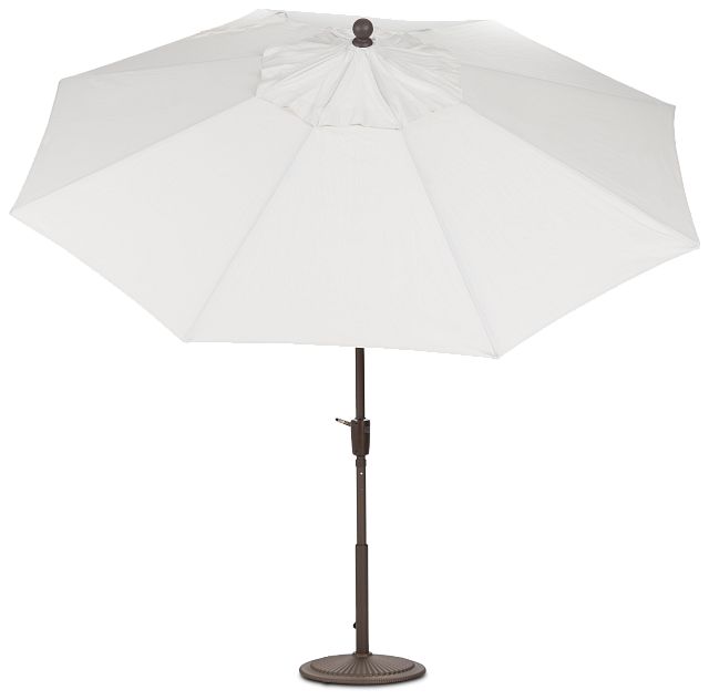 Maui White Umbrella Set (6)