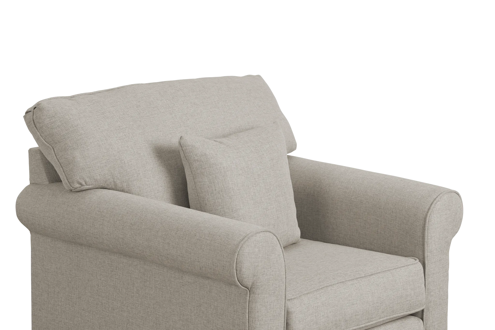 Cameron Beige Fabric Chair