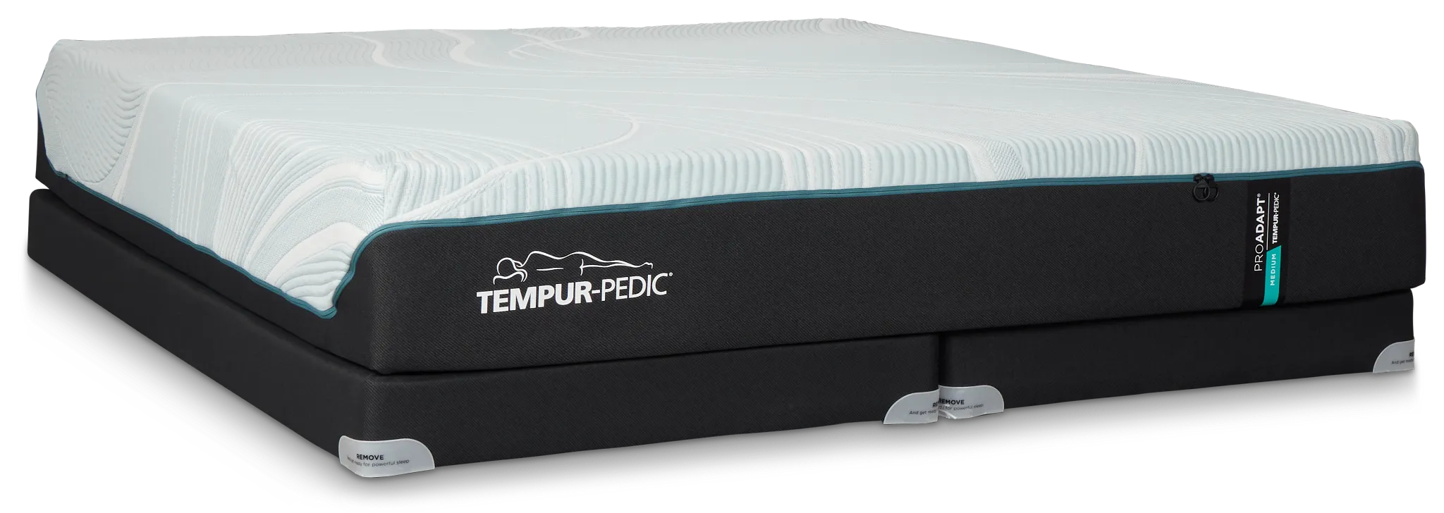 Tempur-pedic Tempur-proadapt Medium Low-profile Mattress Set