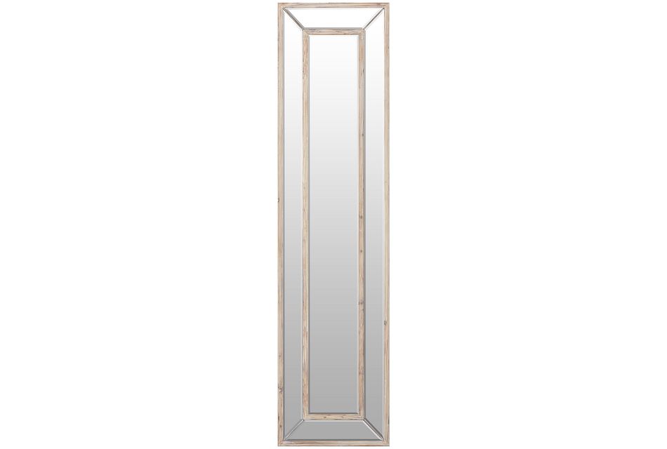 Pompano Dark Gold Floor Mirror Home Accents Mirrors City Furniture