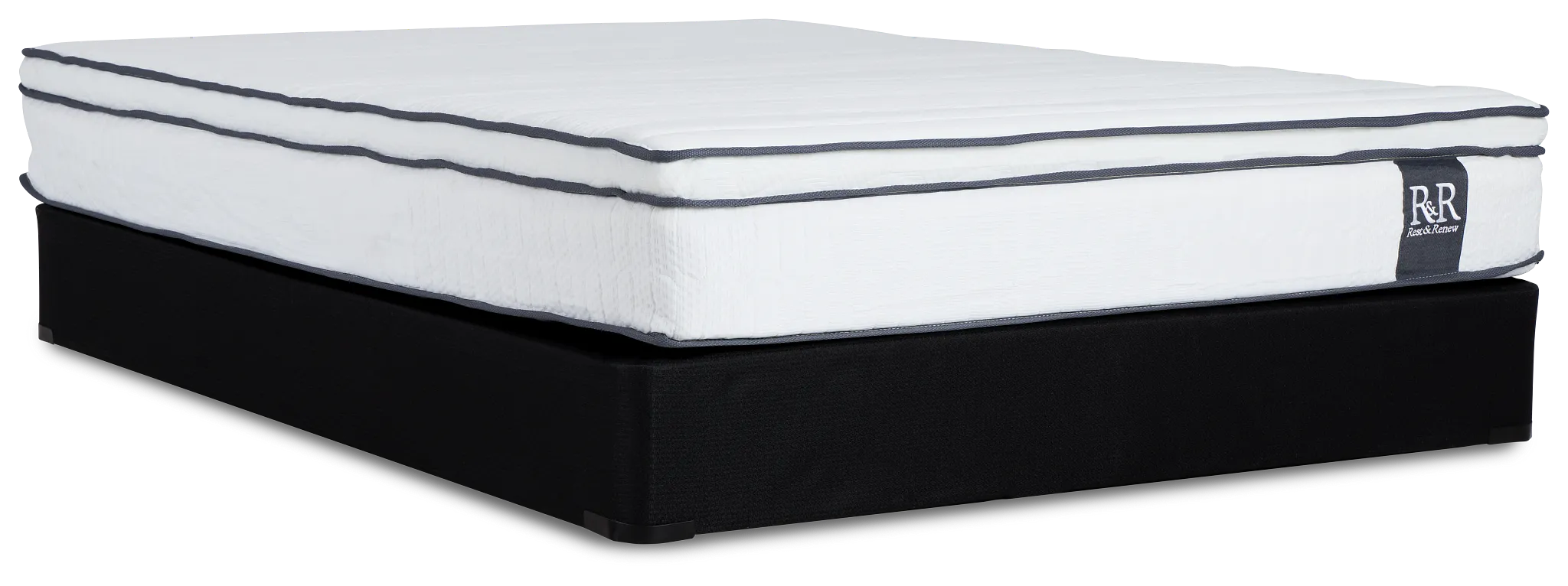 Rest & Renew By Zinus 10" Hybrid Mattress Set