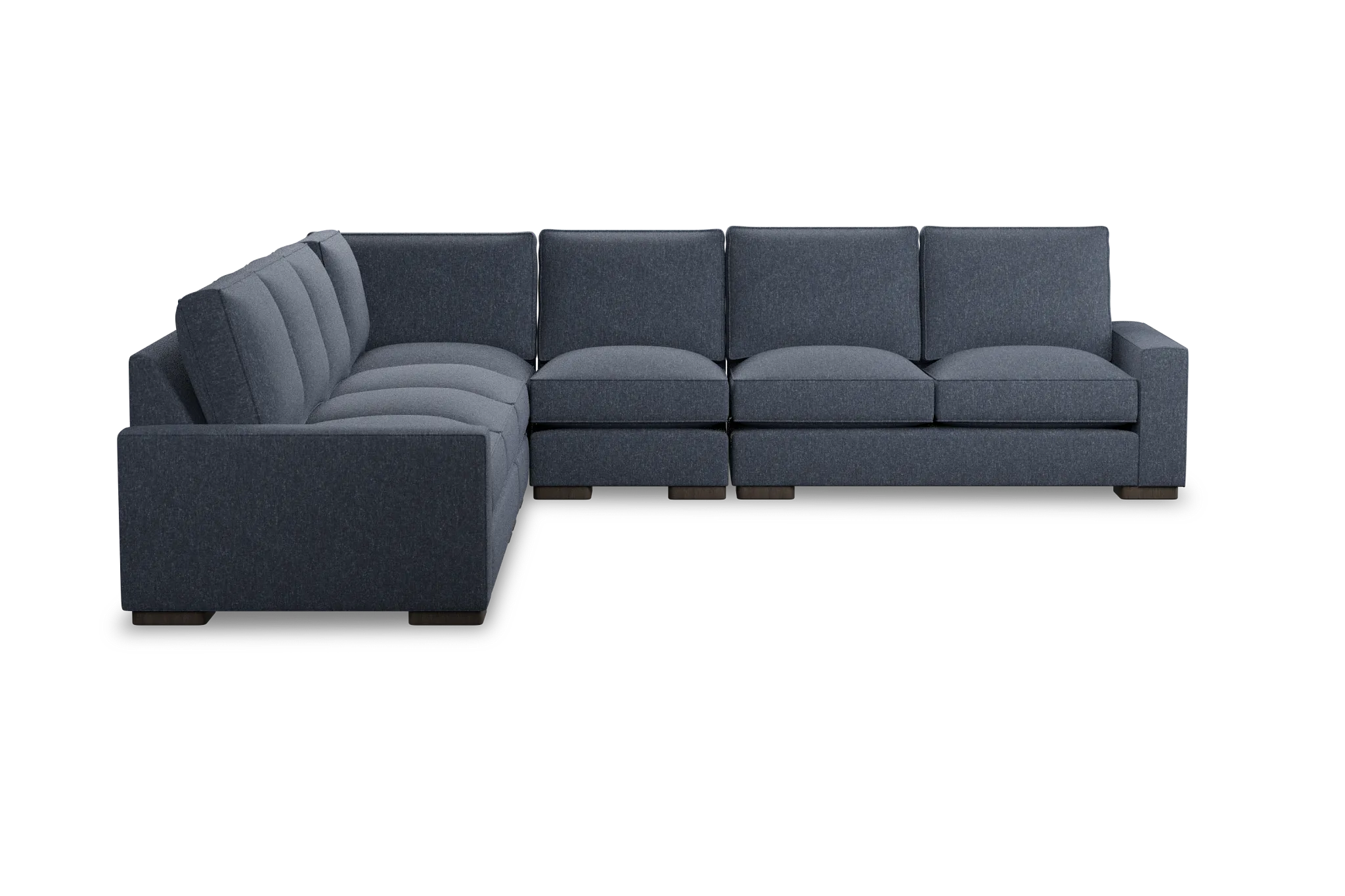 Edgewater Maguire Blue Large Two-arm Sectional