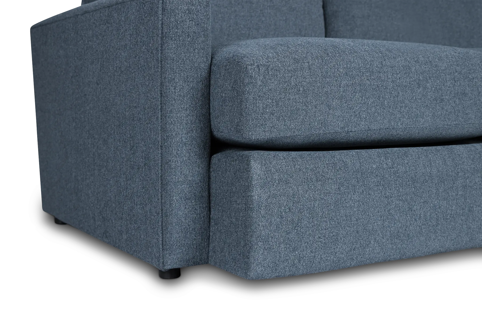 Noah Blue Fabric Loveseat Noah Blue Fabric Loveseat