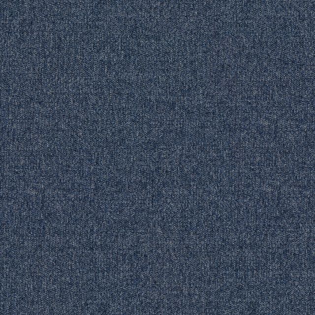 Grayton Maguire Blue 44" Upholstered Platform Bed