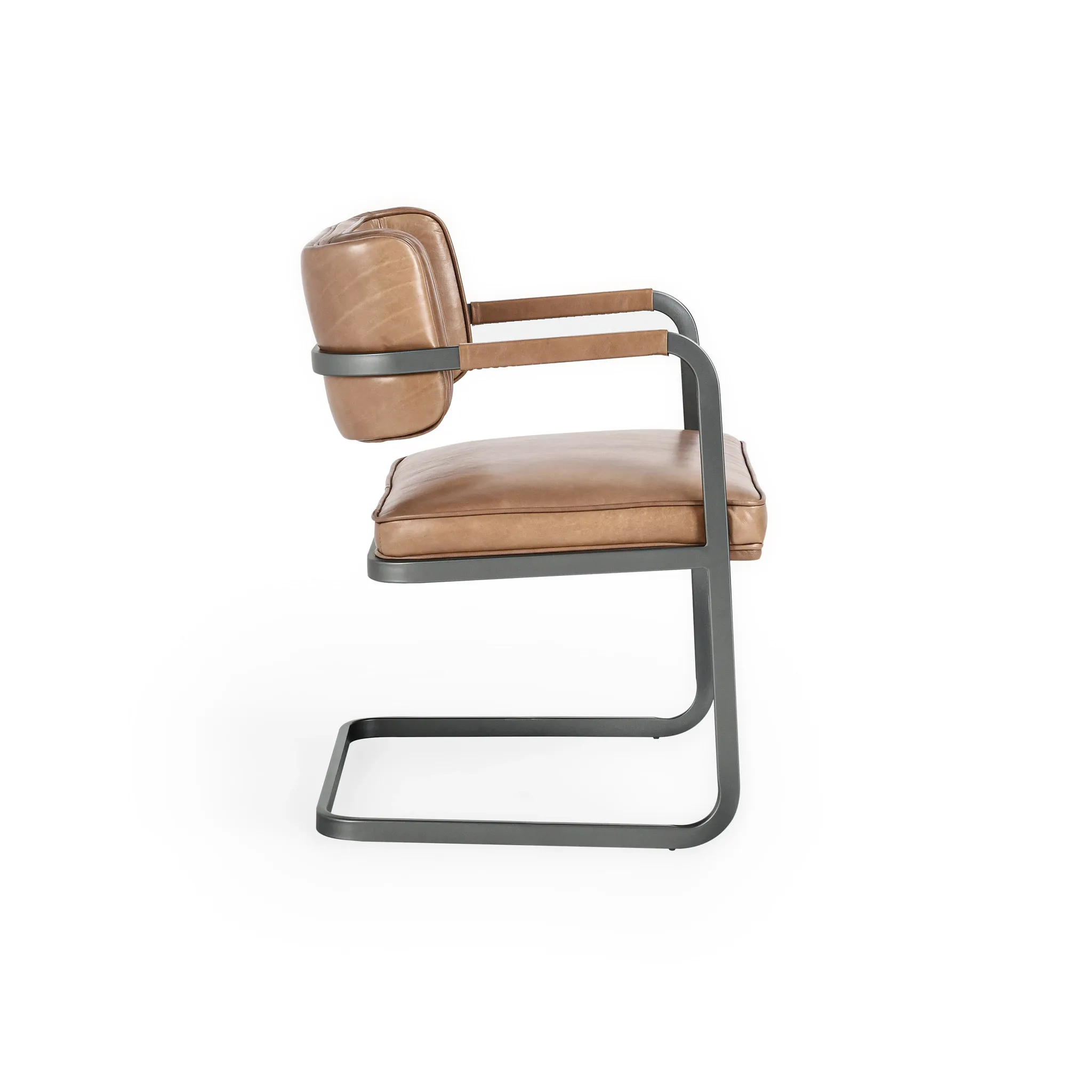 Mando Beige Upholstered Arm Chair