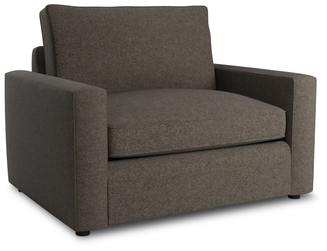 Siesta Elite Brown Fabric Cooling Memory Foam Sleeper Siesta Elite Brown Fabric Cooling Memory Foam Sleeper