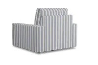 Edgewater Sea Lane Dark Blue Swivel Chair