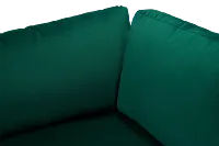 Destin Joya Green Velvet Corner Chair