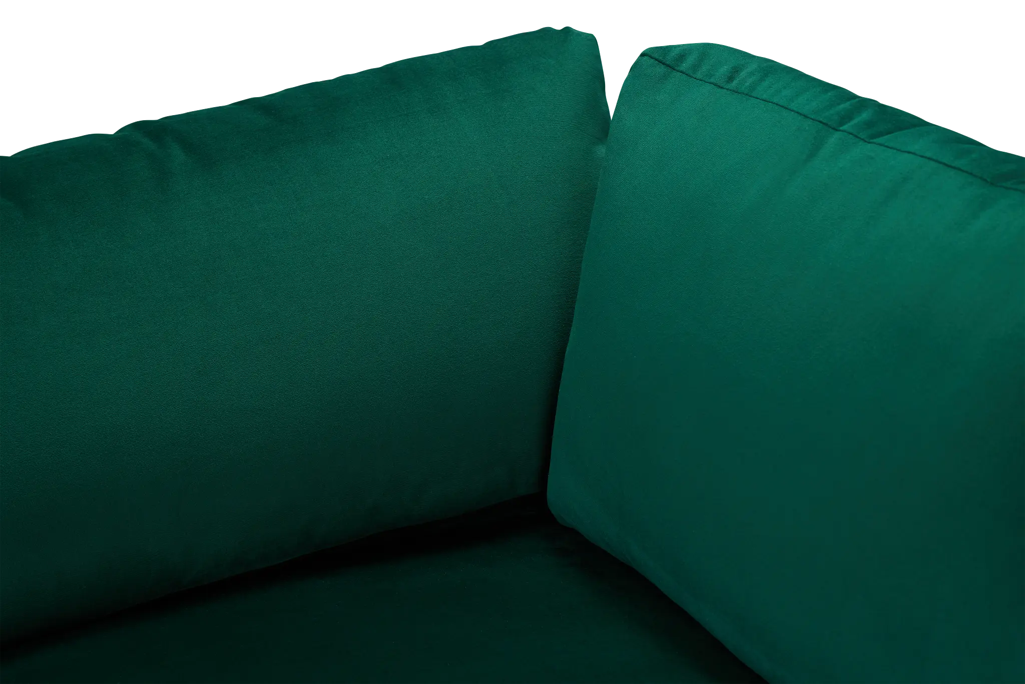 Destin Joya Green Velvet Corner Chair Destin Joya Green Velvet Corner Chair