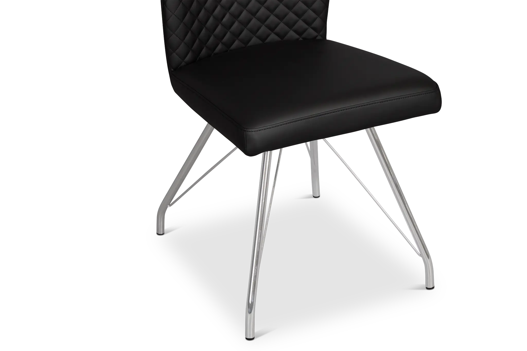 Lima Black Upholstered Side Chair Lima Black Upholstered Side Chair