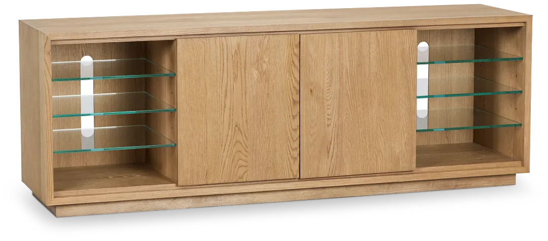 Haven Light Tone 74" Tv Stand