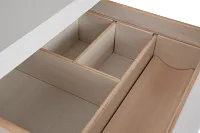 Newport White Peninsula Desk