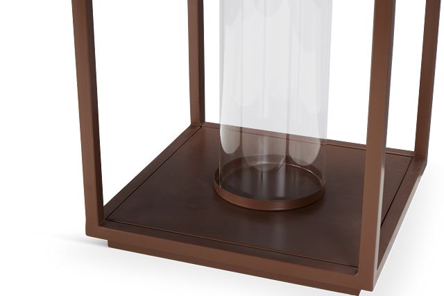 Kilia Brown Large Lantern