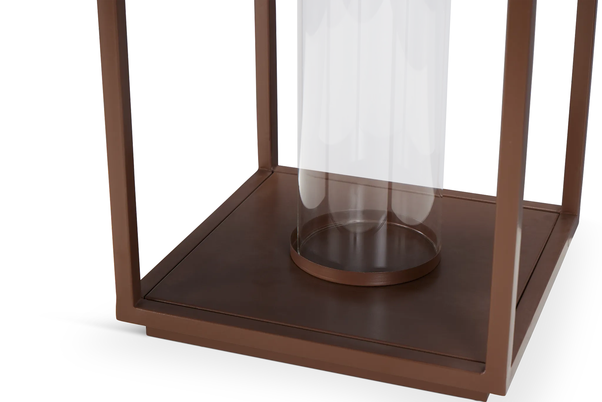 Kilia Brown Large Lantern