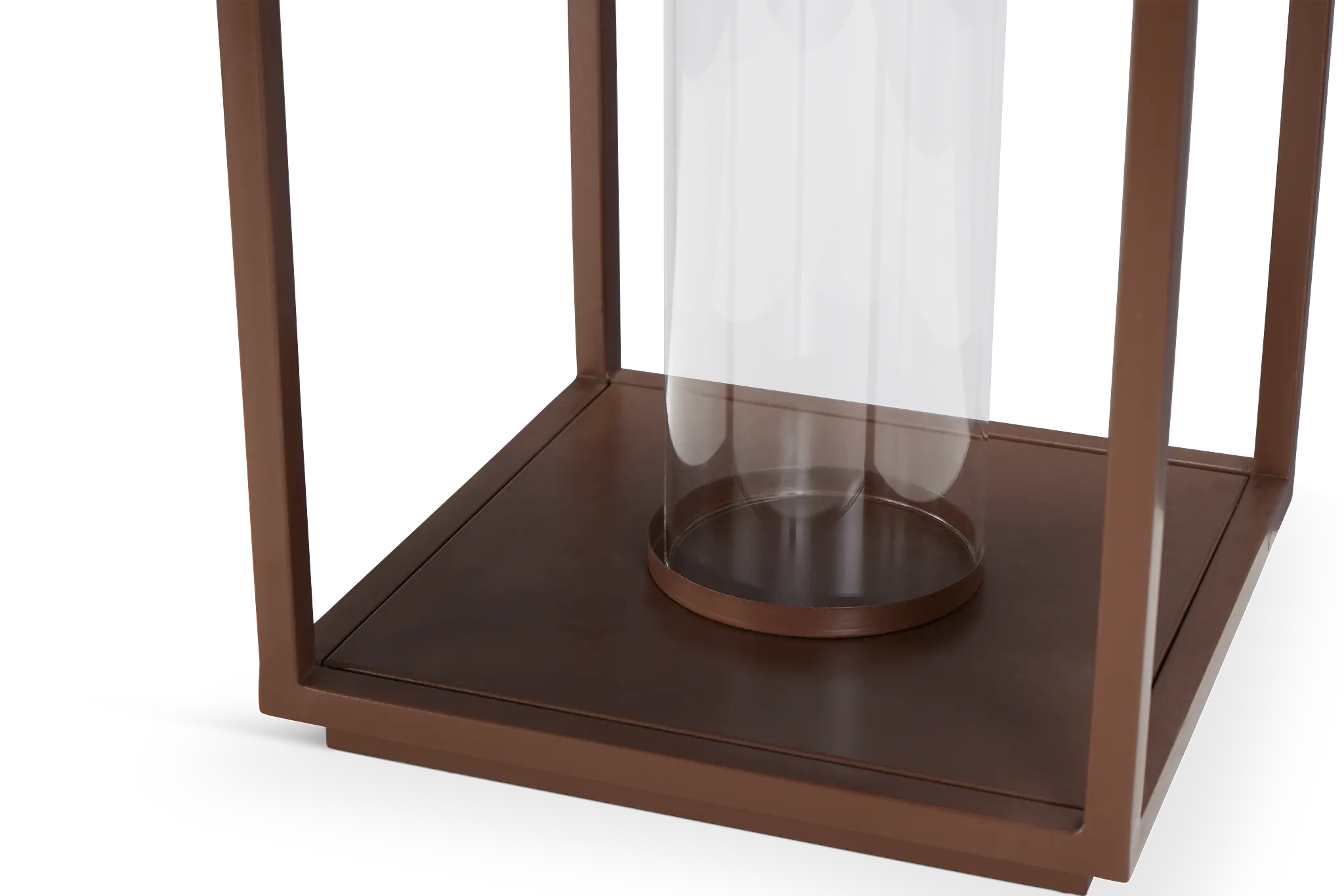 Kilia Brown Large Lantern Kilia Brown Large Lantern