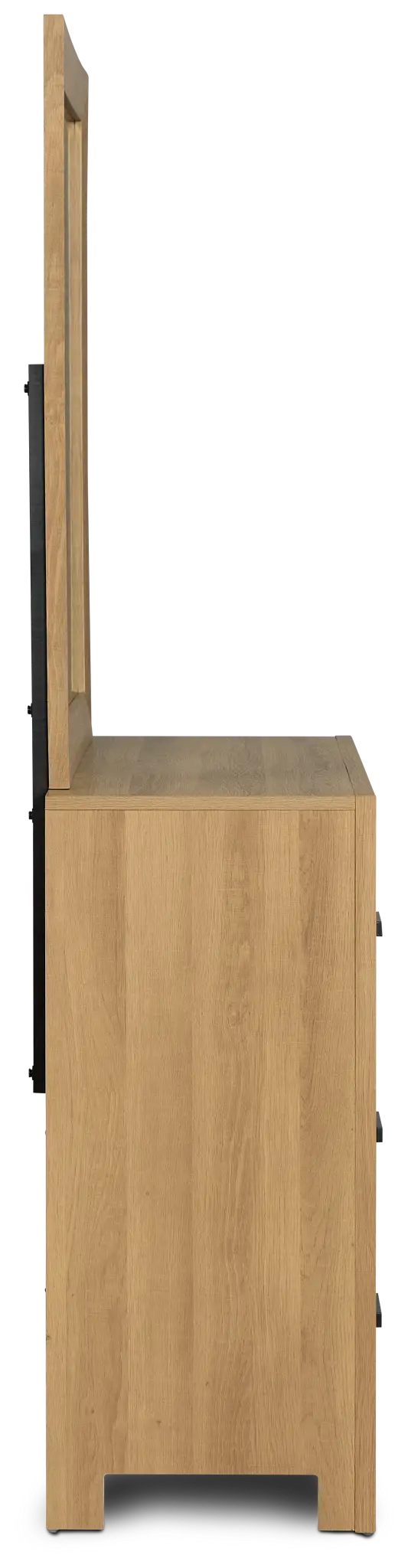 Delray Light Tone Dresser & Mirror Delray Light Tone Dresser & Mirror