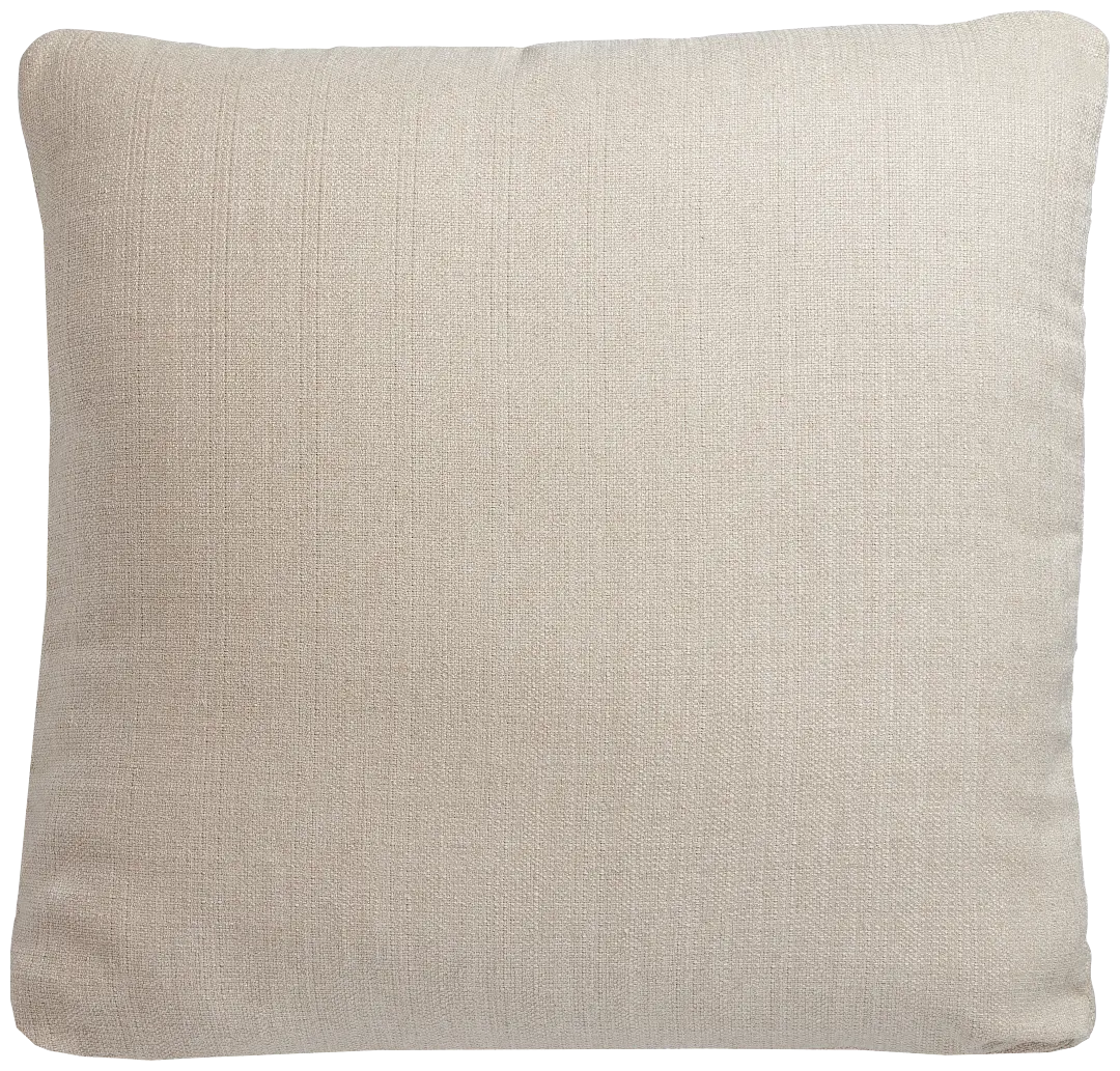 Zeke Beige 20" Accent Pillow Zeke Beige 20" Accent Pillow