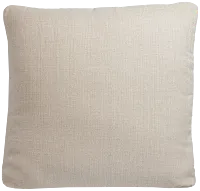 Zeke Beige 20" Accent Pillow
