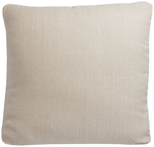 Zeke Beige 20" Accent Pillow