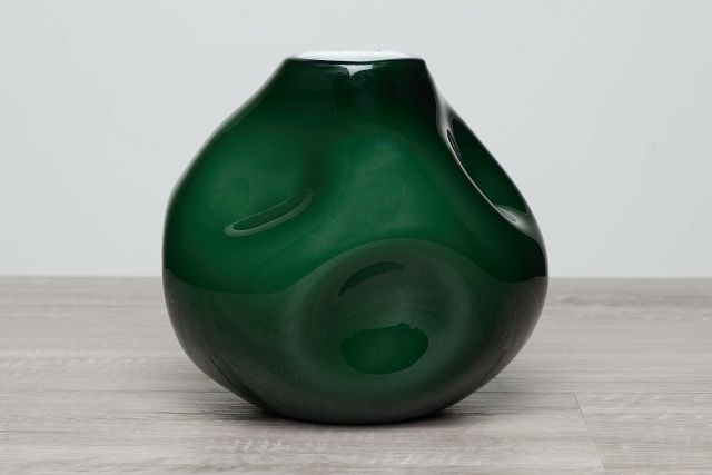 Holly Dark Green Small Vase