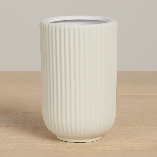 Rivi White Small Vase