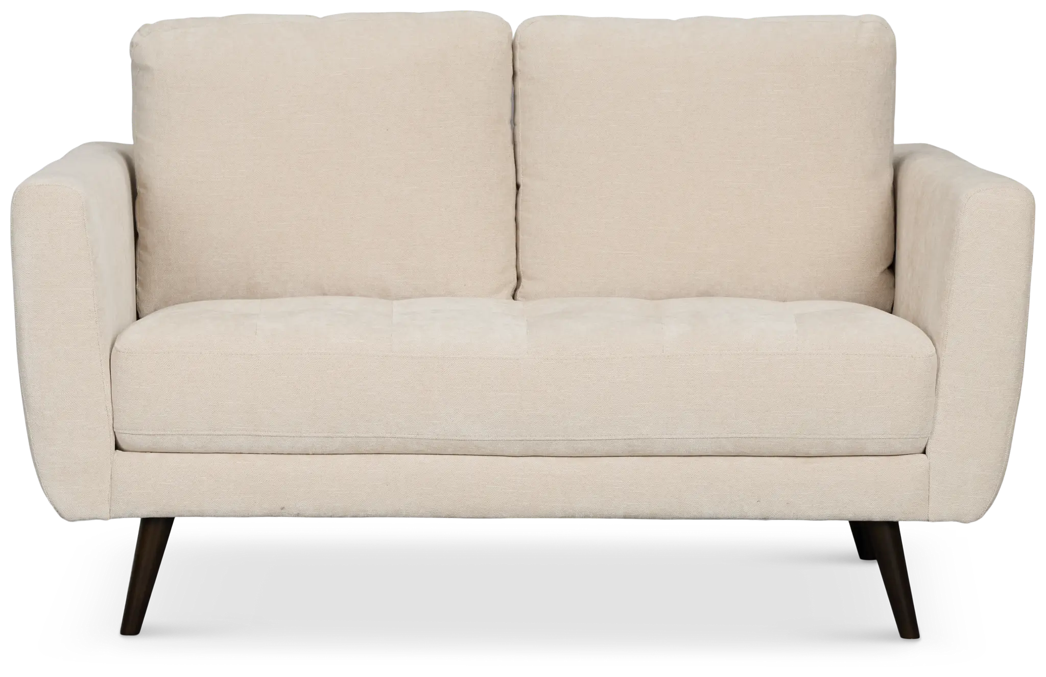 Indie Beige Fabric Loveseat Indie Beige Fabric Loveseat