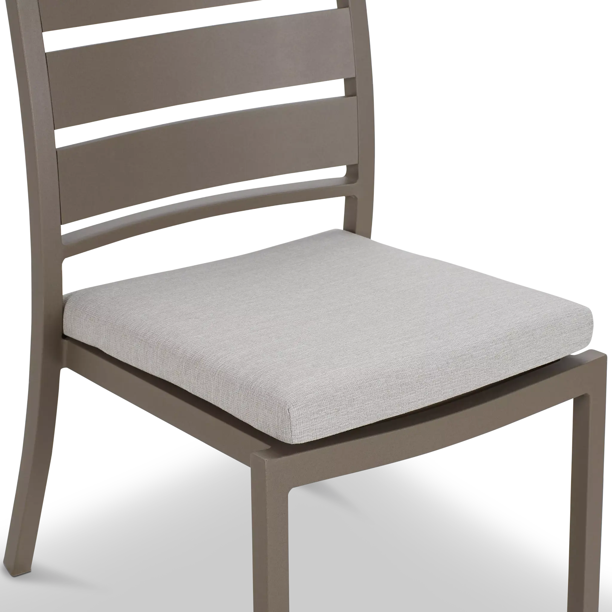 Raleigh White Aluminum Side Chair Raleigh White Aluminum Side Chair