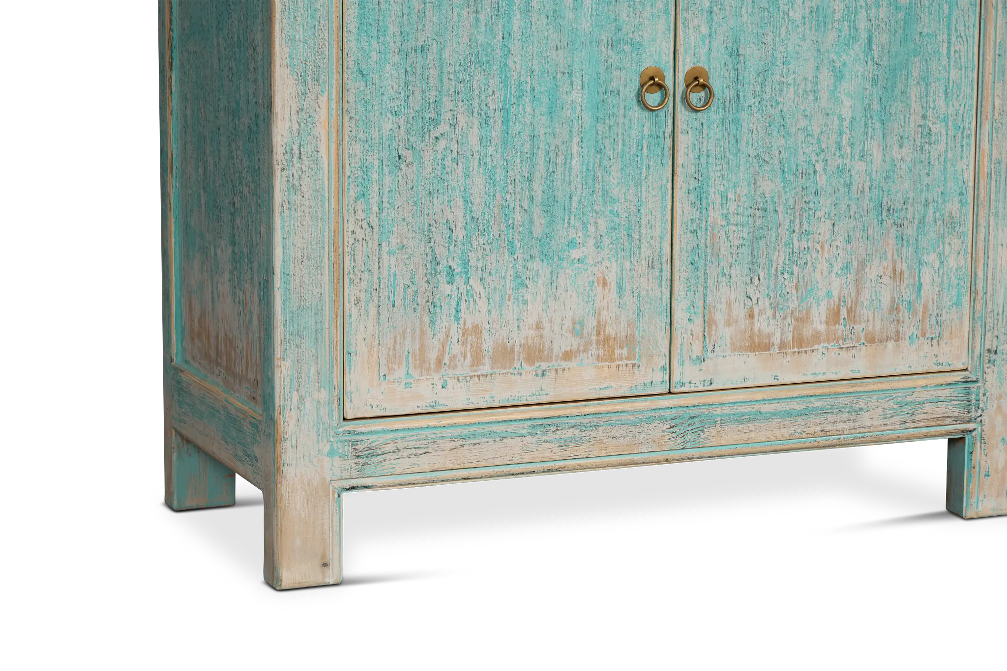 Arrow Teal Four-door Cabinet Arrow Teal Four-door Cabinet