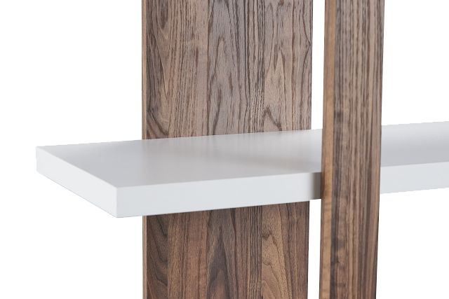 Kim Dark Tone Open Bookcase