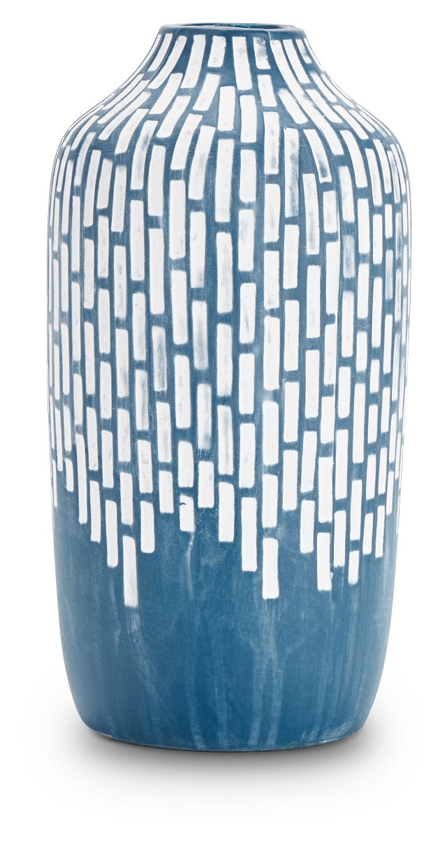 Zuma Dark Blue X-large Vase (1)