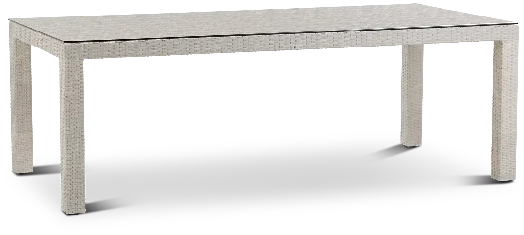 Bahia White 84" Rectangular Table Bahia White 84" Rectangular Table