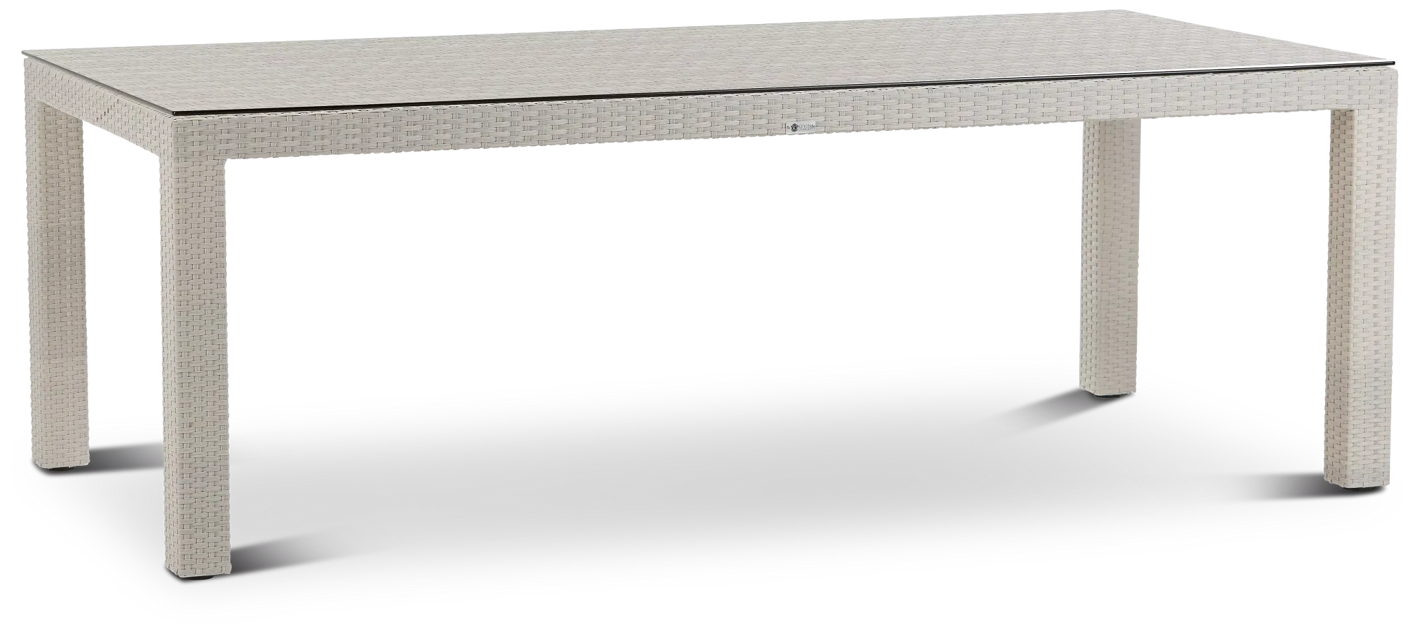 Bahia White 84" Rectangular Table