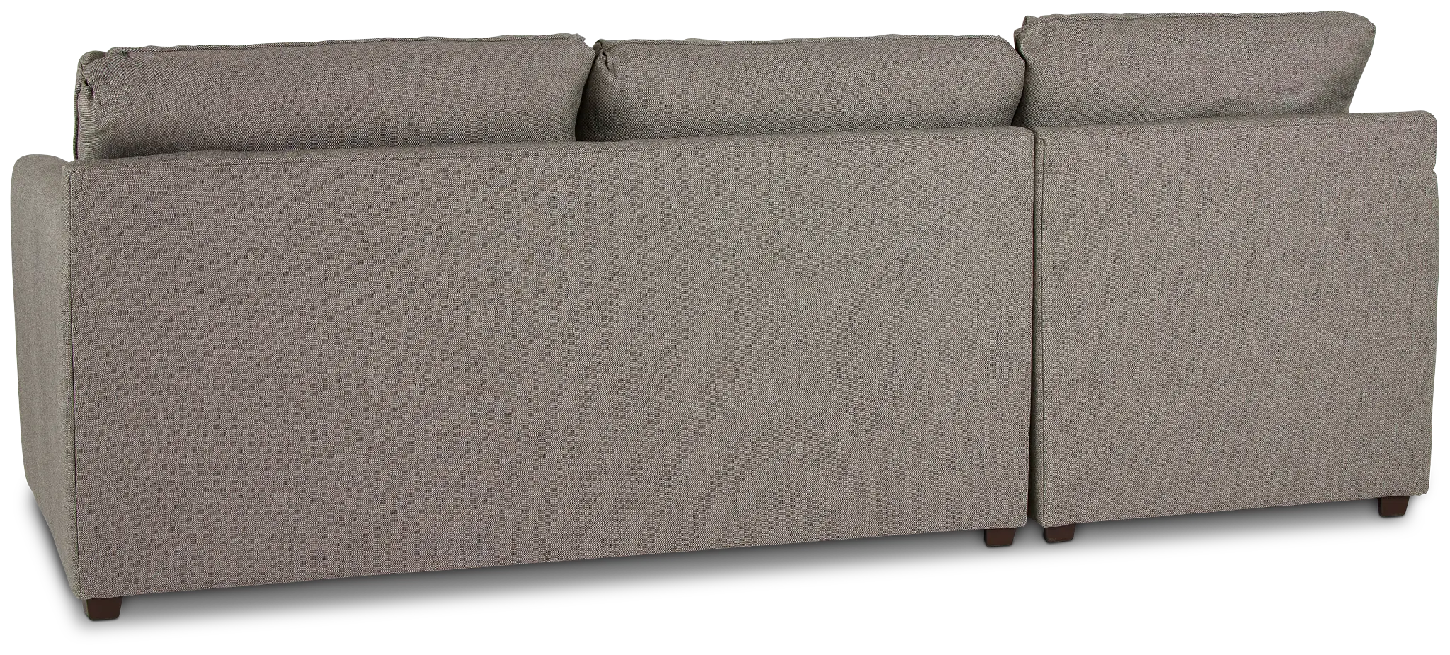Asheville Brown Fabric Left Chaise Sectional Asheville Brown Fabric Left Chaise Sectional