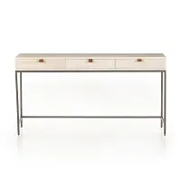 Four Hands Eddie Light Tone Writing Desk