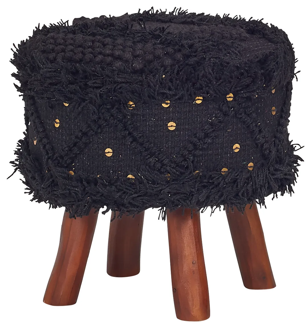 Roja Black Stool