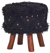 Roja Black Stool