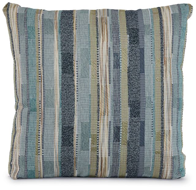 Forbode Blue 18" Accent Pillow