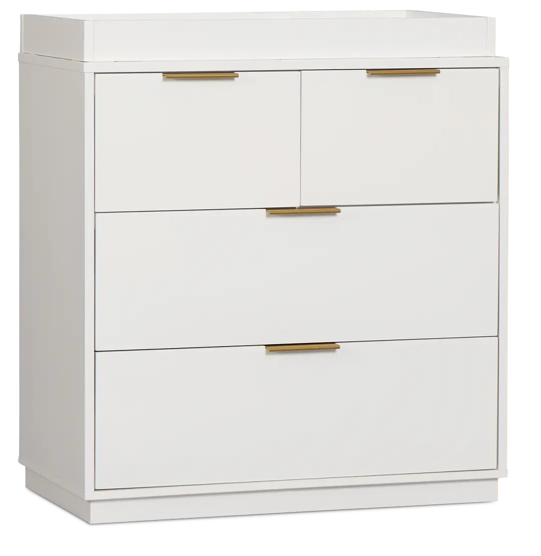 Kate White 4-drawer Dresser Kate White 4-drawer Dresser