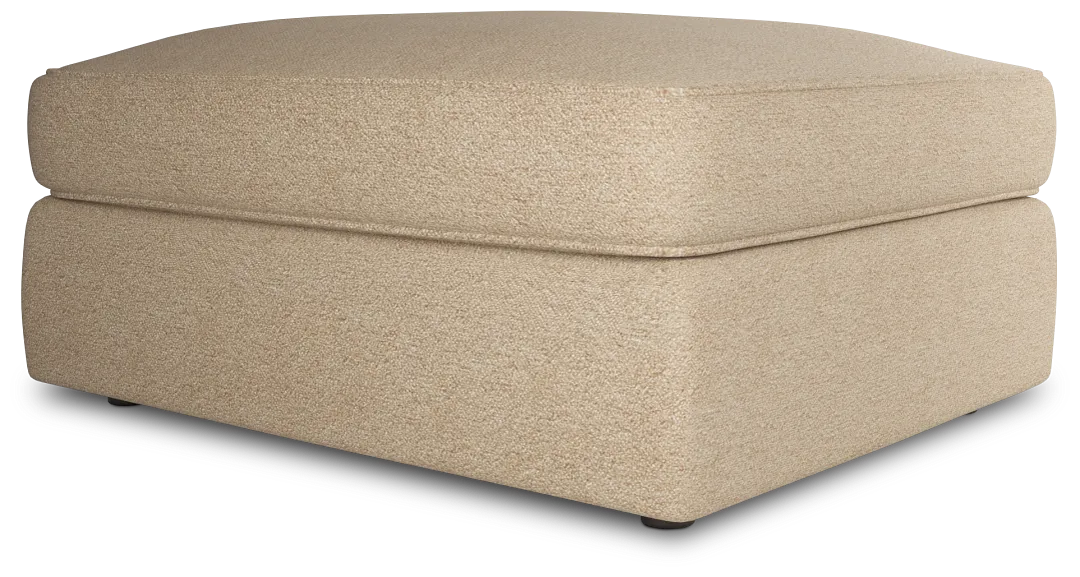 Siesta Elite Taupe Fabric Ottoman