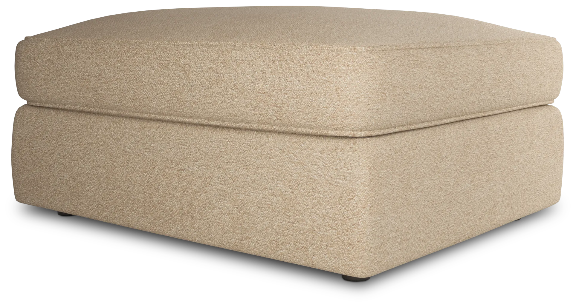 Siesta Elite Taupe Fabric Ottoman